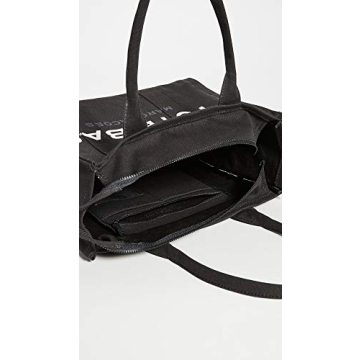 Marc Jacobs Large Black Canvas Tote Bag for Women