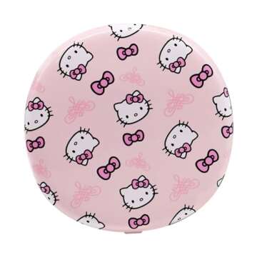 Hello Kitty Light-Up Compact Mirror with 3X Magnification