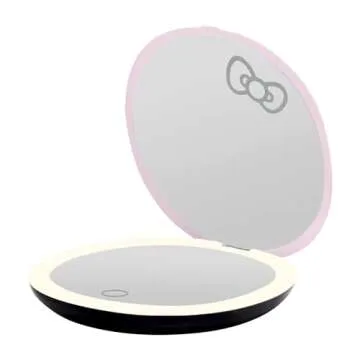Hello Kitty Light-Up Compact Mirror with 3X Magnification