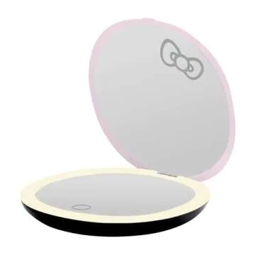 Hello Kitty Light-Up Compact Mirror with 3X Magnification