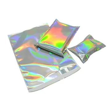 100Pcs Holographic Metallic Mailers for Stylish Shipping