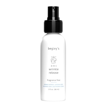 Begley's 3-in-1 Wrinkle Remover, Quick Fix Wrinkle Release, Static Cling Remover, Odor Eliminator an...