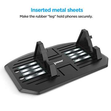 Secure Hands-Free Phone Holder for Car and Home