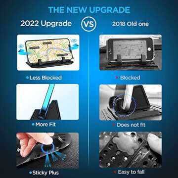 Secure Hands-Free Phone Holder for Car and Home