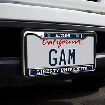 Liberty University Alumni Logo License Plate Metal Frame for All Vehicles