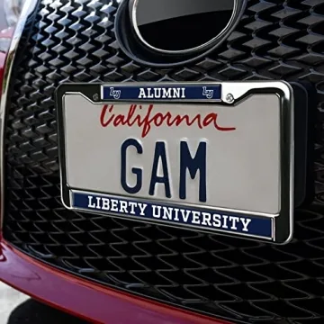 Liberty University Alumni License Plate Metal Frame