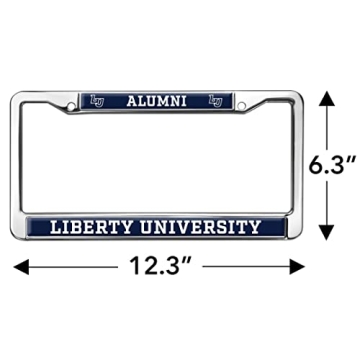 Liberty University Alumni License Plate Metal Frame