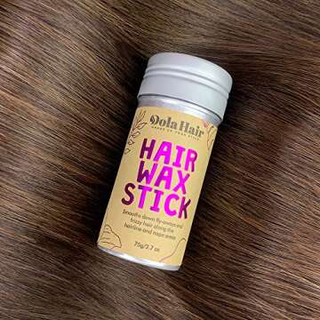 Dolahair Hair Wax Stick - Perfect for Kids & Women