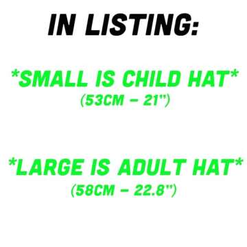 CIAO Mesh Trucker Hat, Adult or Kids Hello Goodybye Ciao Snapback Sun Hat (Green, Large)