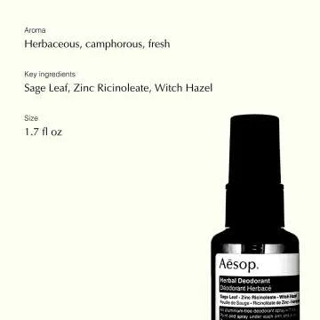 Aesop Herbal Deodorant 1.7 fl oz - Vegan & Cruelty-Free