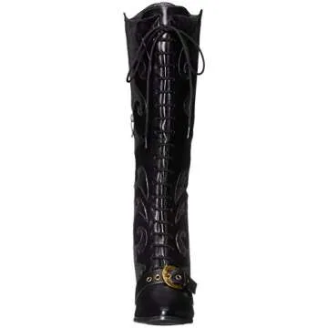 Ellie Shoes Women's 253-Fain Boot in Black - Perfect for Halloween and More!