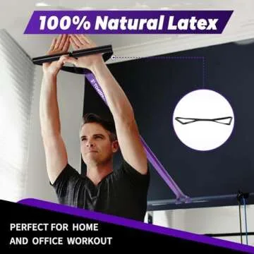 TOMSHOO 5Pcs Resistance Bands for Versatile Workouts