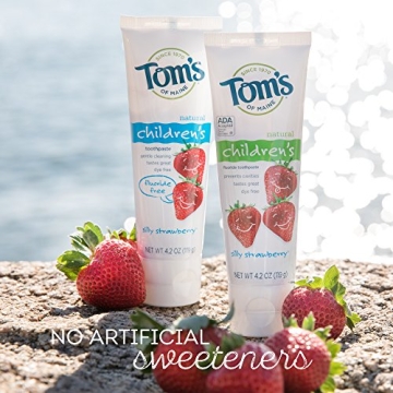 Tom's Fluoride-Free Children's Toothpaste - Silly Strawberry