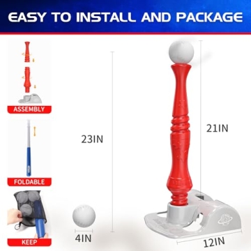 Eaglestone Tee Ball Set for Young Athletes Aged 3-8