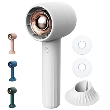 KENSUKA Portable Handheld Fan with Aromatherapy HA1, Personal USB Rechargeable Mini Turbo Fan with 3...