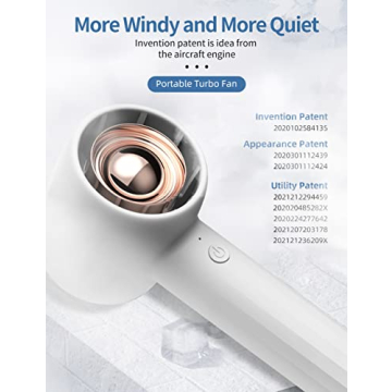 KENSUKA Portable Handheld Fan and Aromatherapy