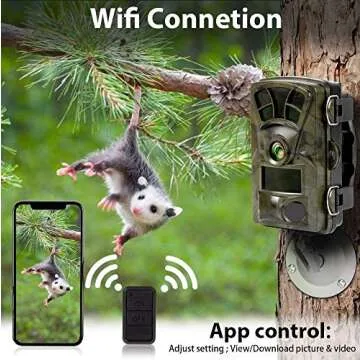 Ctronics Trail Camera WiFi 4K 20MP - Ultimate Wildlife Game Camera
