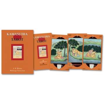 Kamasutra Tarot: Book and Card Set - 78 full colour tarot cards and instruction book.