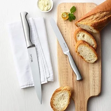 Premium McCook® Knife Set with Built-in Sharpener