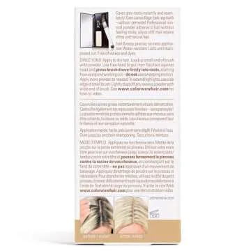 COLOR WOW Root Cover Up, Platinum – Instant Grey Coverage and Highlight Touch-Up, Water and Sweat Resistant, No mess Award-Winning Formula