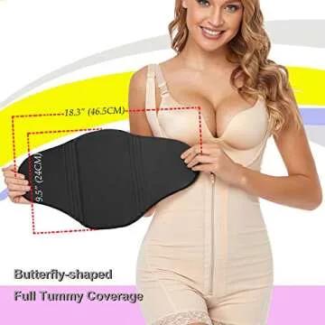 Abdominal Compression Board | Ab Board Post Surgery Liposuction | Tabla Op Lipo Foam Belly Flattening Ab Board | lipo foams and boards, Black