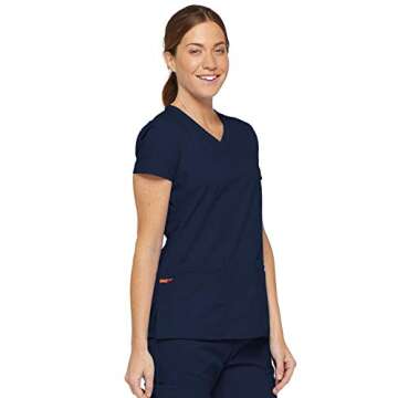 Dickies Women's EDS V-Neck Top - Durable, Stylish Scrubs