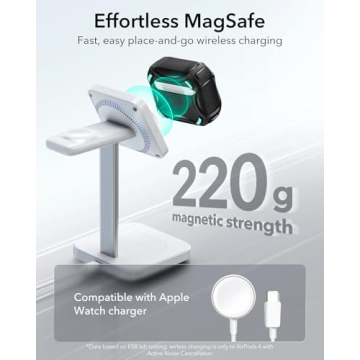 ESR Case for AirPods 4th Gen - HaloLock, USB-C, Black