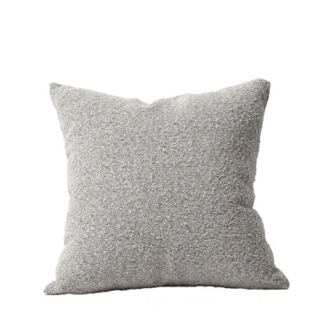 Luxury 18x18 Boucle Pillow Cover for Elegant Home