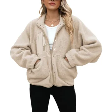 Stylish Yanekop Womens Fleece Jacket for Cozy Winter Wear
