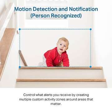 Tapo 2K Pan/Tilt Indoor Security Camera - Smart Monitoring