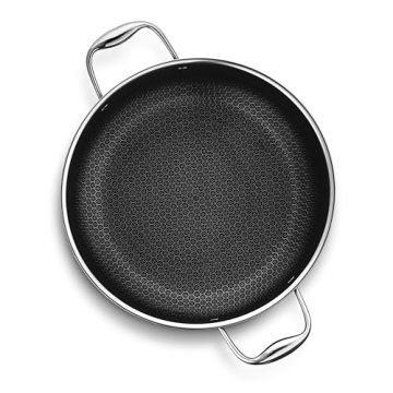 8-Quart Hybrid Nonstick Stockpot with Glass Lid