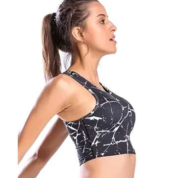 Move With You Women's Longline Sports Bra for Activewear