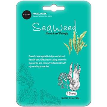 Celavi Collagen Face Mask Pack of 24 Sheets for Radiant Skin