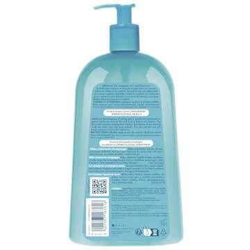 Bioderma ABCDerm Foaming Gel- for the Delicate Skin of Babies and Children, Blue, 33.8 Fl Oz