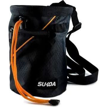 Sukoa Chalk Bag for Rock Climbing - Ultimate Bouldering Gear