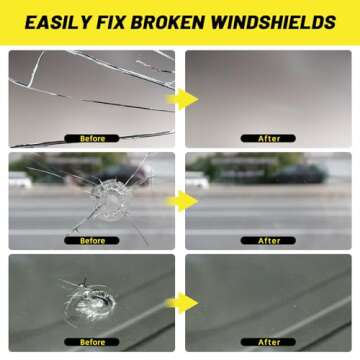 LOMEEN Windshield Repair Kit - 2025 New Package, 2 Pack