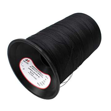 A&E American Efird Anefil Nylon Bonded Nylon Sewing Thread #69 Tex-70 16 oz. 5,950 yds (Black)