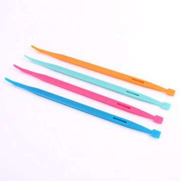 YRDQNCraft 4PCS Purple Thang Sewing Tools Accessories Little Gadget for Sewing Craft Projects.