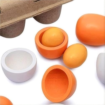 Wooden Egg Kitchen Toys for Kids - Safe and Fun
