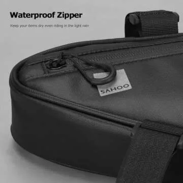 Bike Storage Frame Bag 121469 Bicycle Top Tube Triangle Bag Water Resistant Cycling Pack Bike Pouch Storage Bag (122057)