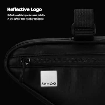 Bike Storage Frame Bag 121469 Bicycle Top Tube Triangle Bag Water Resistant Cycling Pack Bike Pouch Storage Bag (122057)