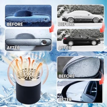 Portable 12V Car Heater Fast Defrost Warm Breeze Winter