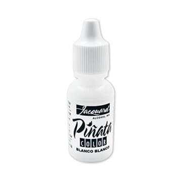 Jacquard Pinata Alcohol Ink - Blanco Blanco White - Professional and Versatile Ink That Produces Col...