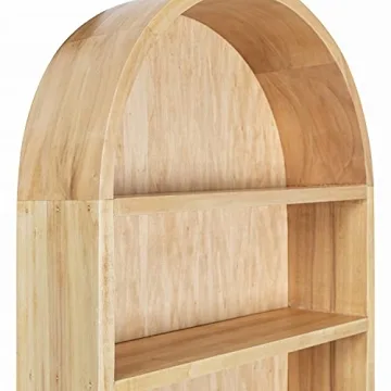 Kate and Laurel Hutton 16x28 Scandinavian Wall Shelf