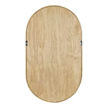 Kate and Laurel Hutton 16x28 Scandinavian Wall Shelf