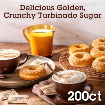 Sugar In The Raw Turbinado Cane Sugar Packets for All Drinks