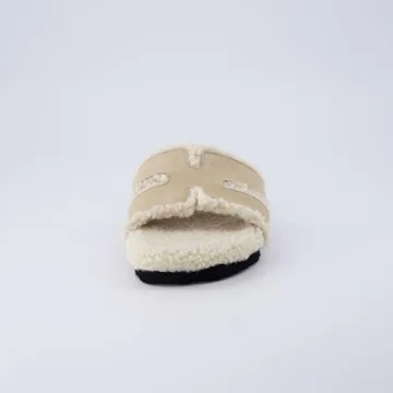 Luxury Faux Shearling Slippers for Women with Memory Foam