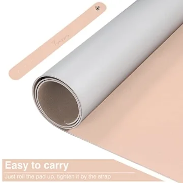 TOWWI Dual Sided Desk Pad - Large Waterproof Blotter
