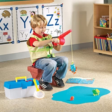 Engaging 11-Piece Fishing Set for Fun Toddlers