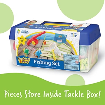 Engaging 11-Piece Fishing Set for Fun Toddlers